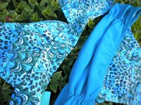 Art. 14: Bikini triángulo y vedetina, estampada